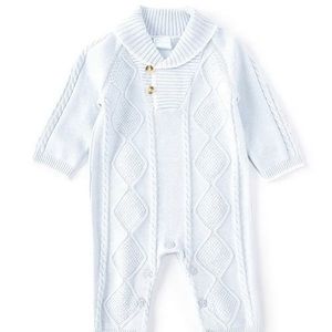 NWOT Edgehill Collection Sweater Coverall from Dillards. 6M 100% Cotton